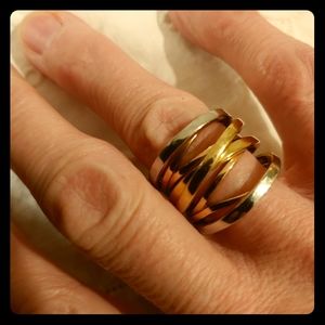 Michael Kors 2 tone ring